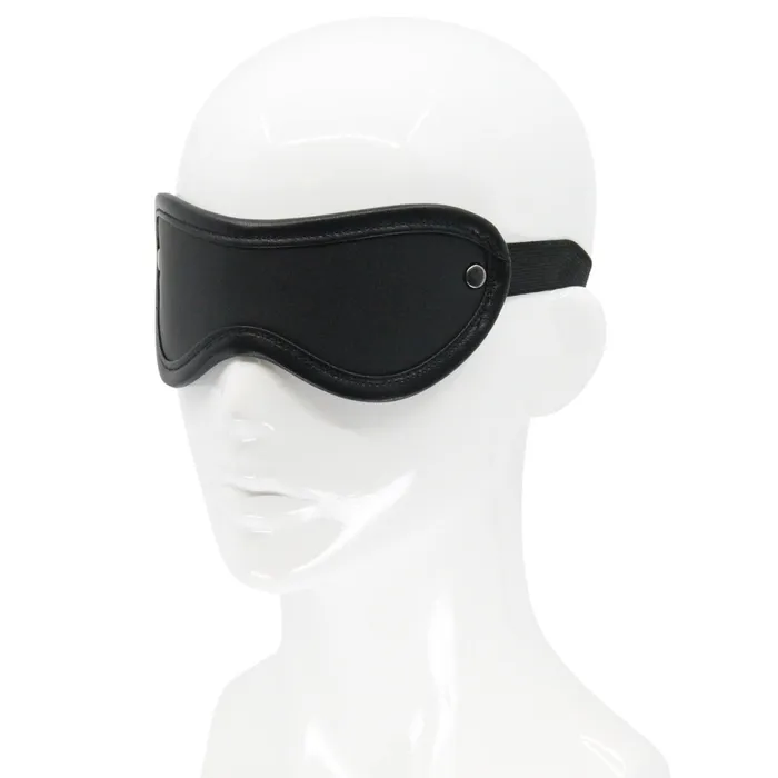 Restraints LOVE IN LEATHER Love In Leather Premium Leather Blindfold Pewter Hardware 048 Restraints LOVE IN LEATHER Love In Leather Premium Leather Blindfold Pewter Hardware 048