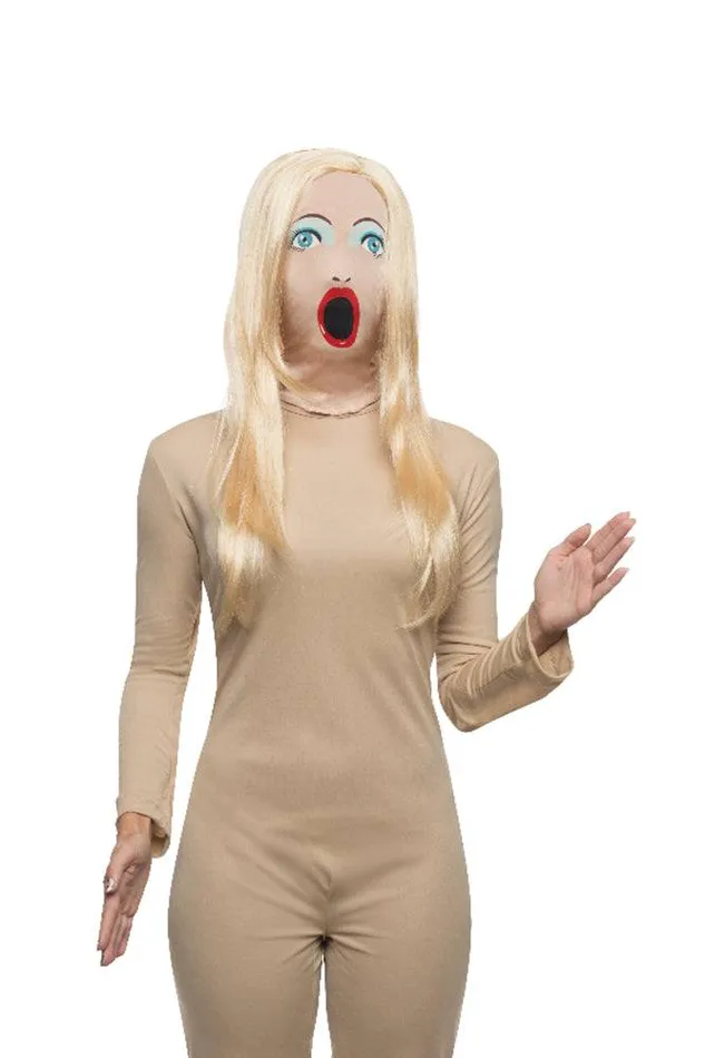 Rubies Costume Company Doll Mask with Wig Rubies Costume Company Male Sex Toys Rubies Costume Company Doll Mask with Wig Rubies Costume Company Male Sex Toys