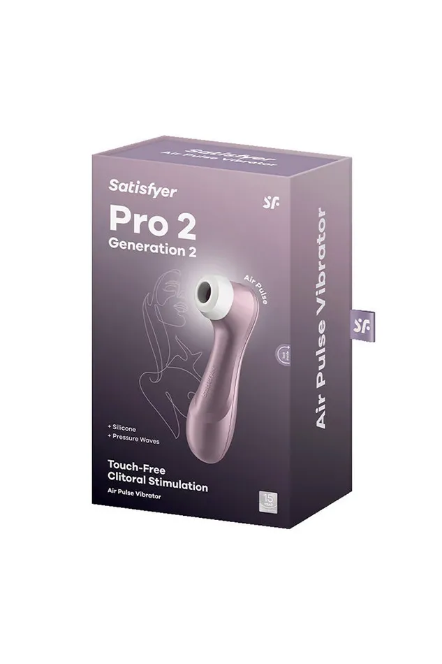 Satisfyer Satisfyer Pro 2 Gen 2 Air Pulse Clitoral Stimulator Violet Vibrators