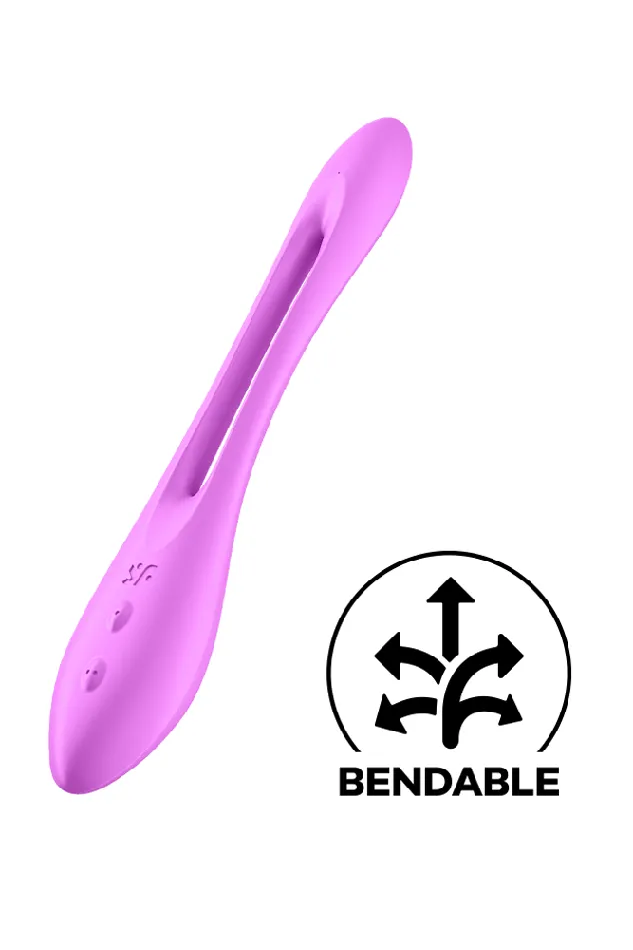 Satisfyer Vibrators Satisfyer Elastic Joy Bendable Vibrator Purple