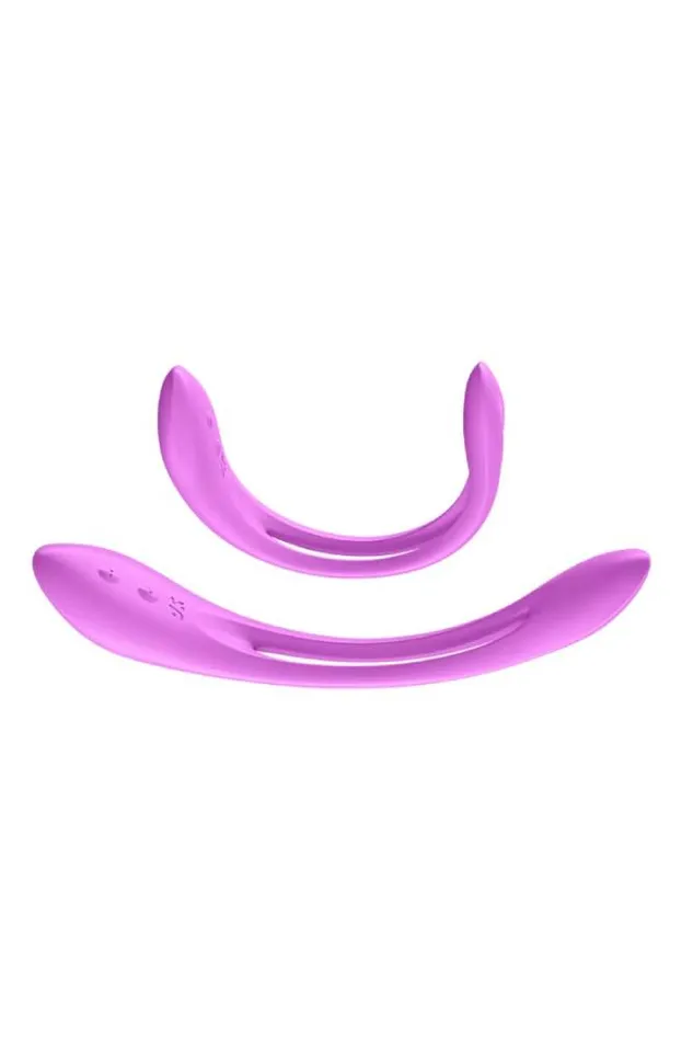 Satisfyer Vibrators Satisfyer Elastic Joy Bendable Vibrator Purple