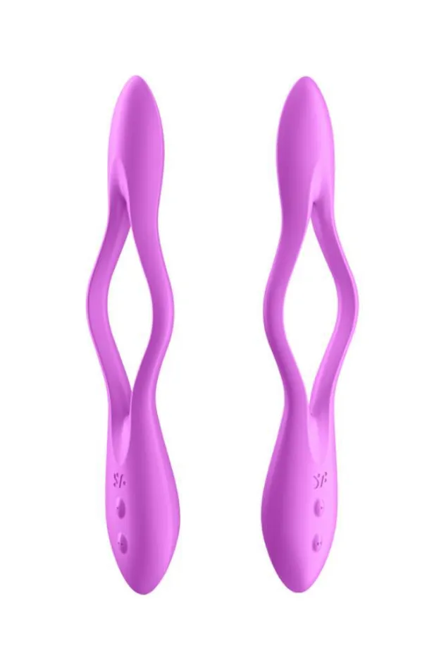 Satisfyer Vibrators Satisfyer Elastic Joy Bendable Vibrator Purple