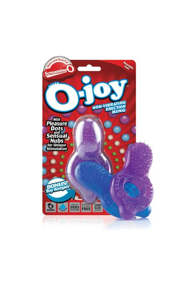 Screaming O OJoy Textured Cock Ring Assorted Screaming O Male Sex Toys