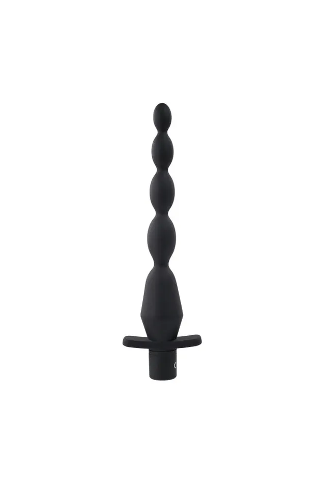 Selopa Vibrating Butt Beads Black Selopa Anal