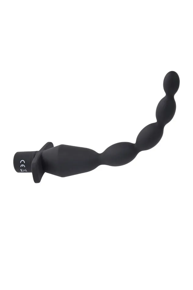 Selopa Vibrating Butt Beads Black Selopa Anal