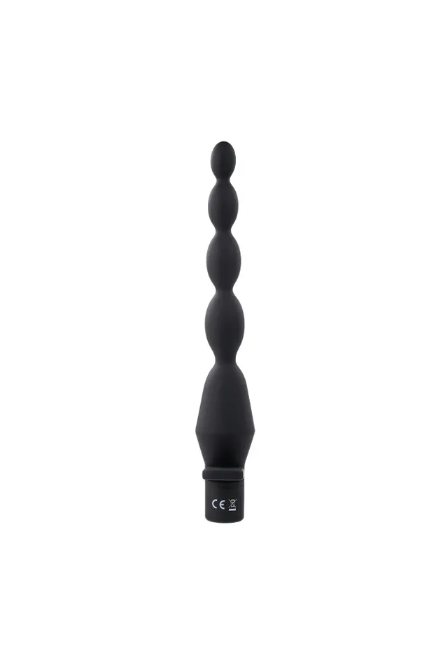 Selopa Vibrating Butt Beads Black Selopa Anal
