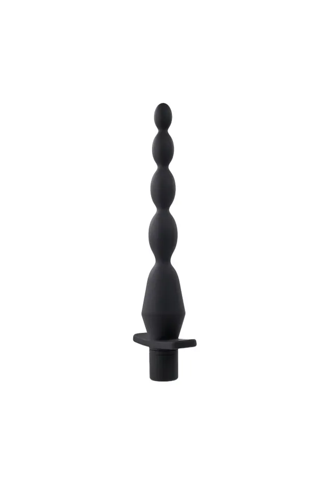 Selopa Vibrating Butt Beads Black Selopa Anal