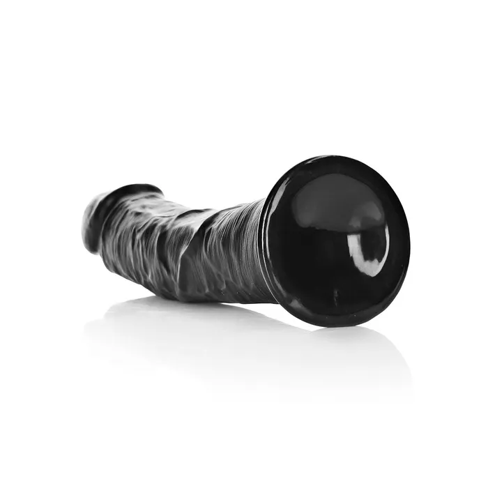 Shots Real Rock Realistic Curved Dildo 10 Inch Black Shots Toys Dildos
