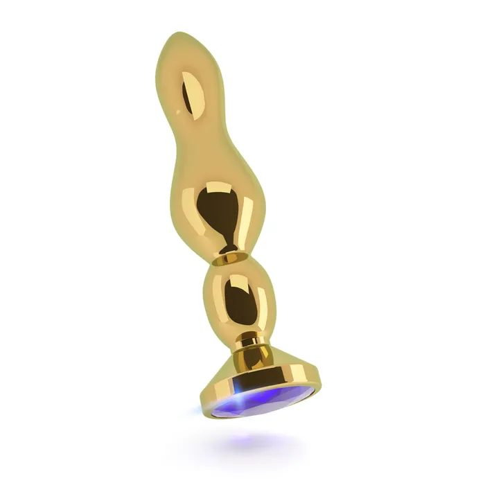 Shots Toys Anal Shots Rich R4 Metal Butt Plug 48 Inch Sparkling Sapphire Gold Shots Toys Anal Shots Rich R4 Metal Butt Plug 48 Inch Sparkling Sapphire Gold