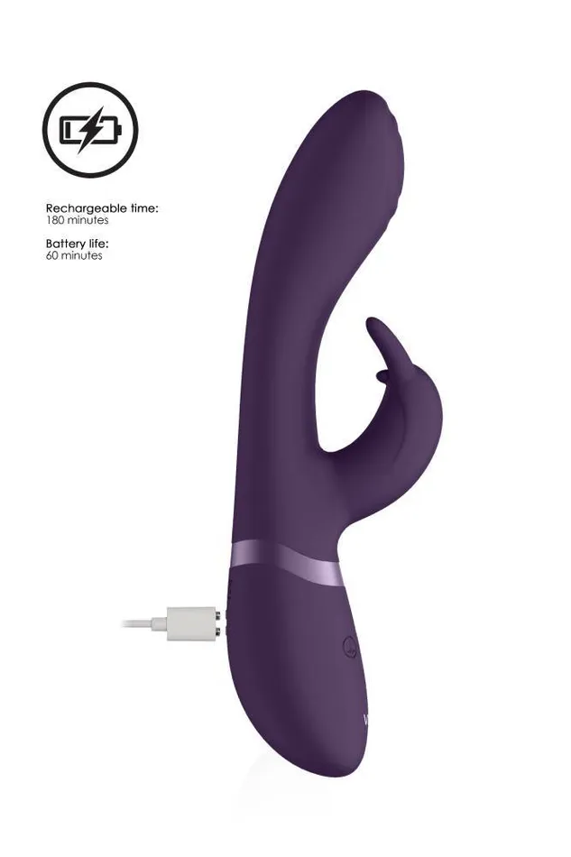 Shots Toys Cato Pulse Gspot Rabbit Vibrator Purple Shots Toys Vibrators