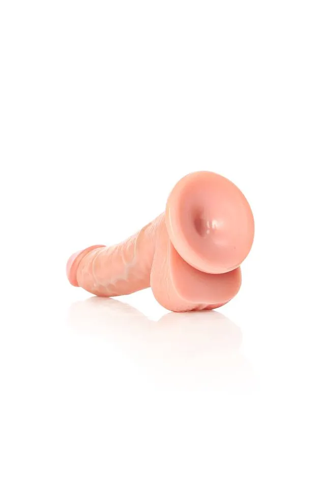 Shots Toys Dildos Shots Toys RealRock 6 Curved Dildo with Balls Various Colors