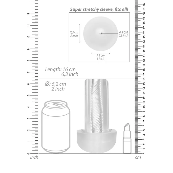 Shots Toys Male Sex Toys Shots Pumped Rechargeable Automatic Cyber Pump With Masturbation Sleeve