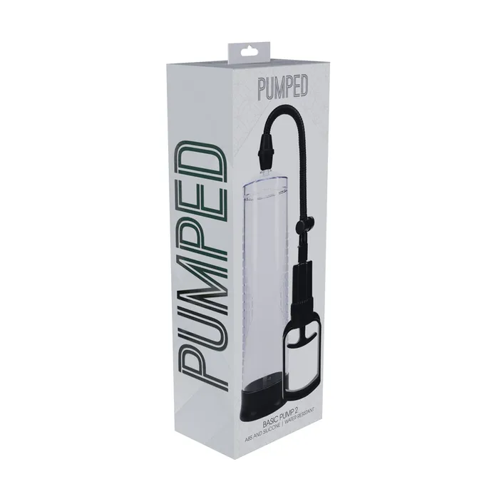 Shots Toys Shots Pumped Basic Pump 2 Transparent Vibrators