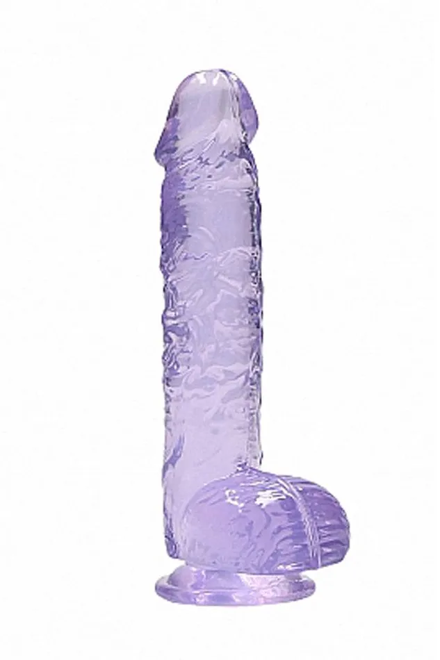 Shots Toys Shots Toys RealRock 7 Crystal Clear Dildo with Balls Assorted Dildos