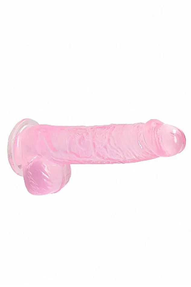 Shots Toys Shots Toys RealRock 7 Crystal Clear Dildo with Balls Assorted Dildos