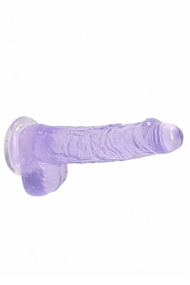 Shots Toys Shots Toys RealRock 7 Crystal Clear Dildo with Balls Assorted Dildos
