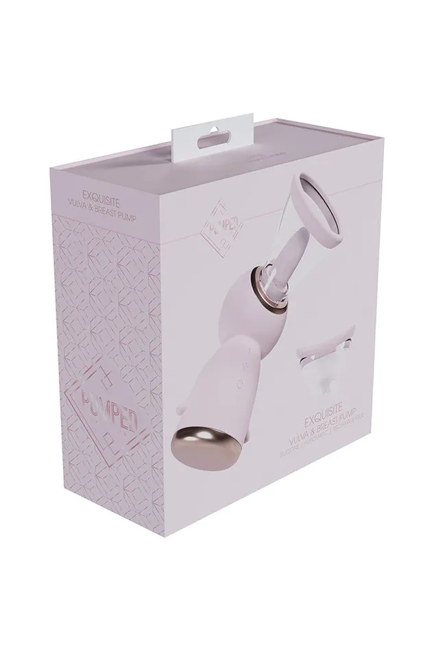 Shots Toys Vibrators Shots Toys Pumped Exquisite Automatic Vulva Breast Pump Various Colors