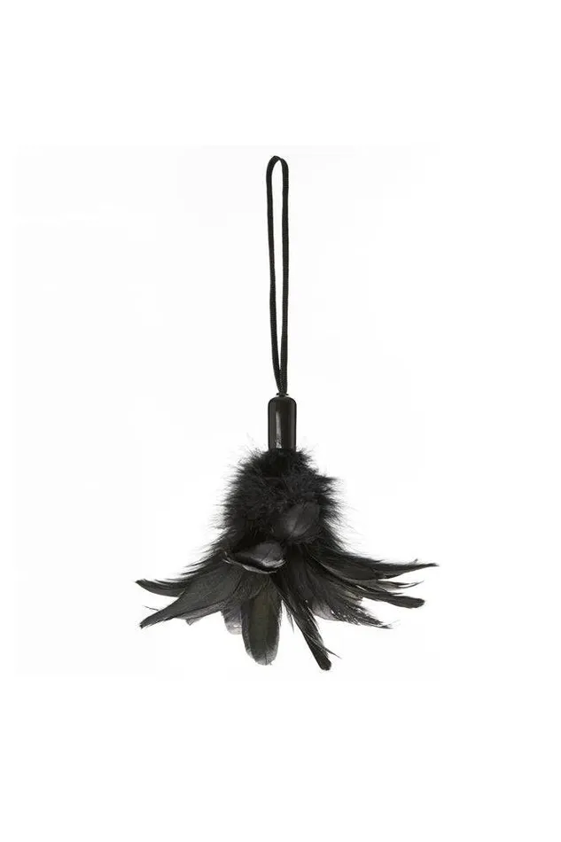Sportsheets Anal Sportsheets Pleasure Feather Body Tickler Black