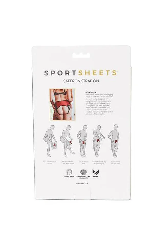 Sportsheets Anal Sportsheets Saffron StrapOn BlackRed