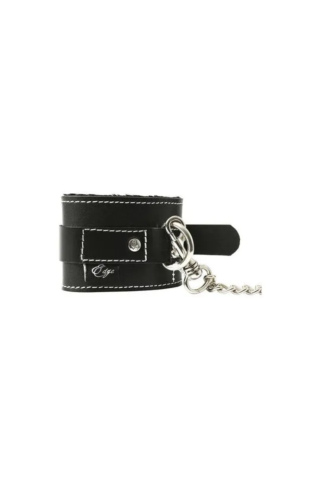 Sportsheets Edge Leather Wrist Restraints Black Sportsheets Restraints