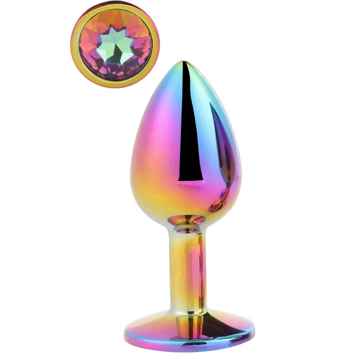 Tonga Dreamtoys Gleaming Love Multicolour Butt Plug Small Anal