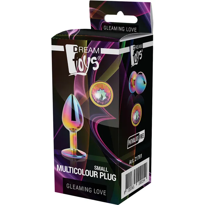 Tonga Dreamtoys Gleaming Love Multicolour Butt Plug Small Anal