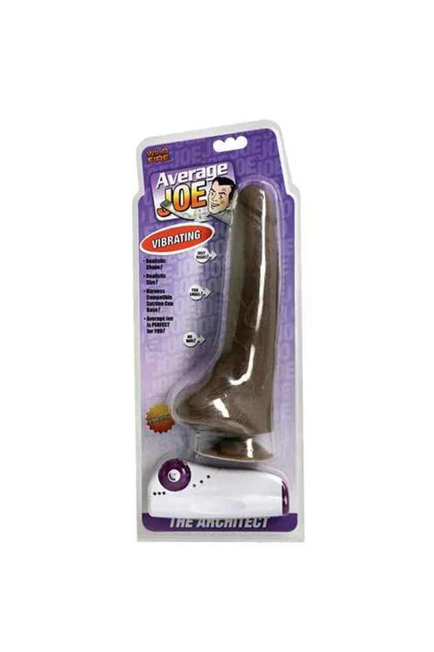 Topco Female Sex Toys Topco Average Joe Dion The Architect Vibrating Dildo