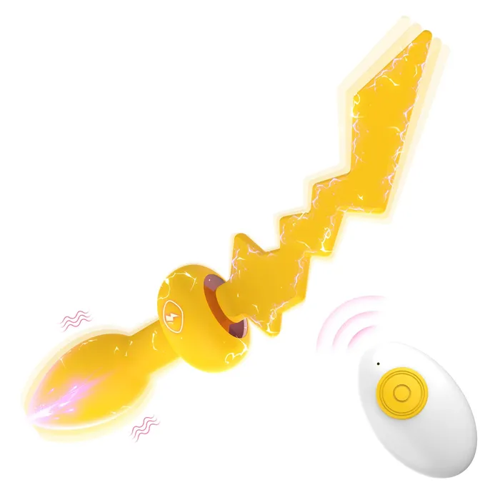 Vibrating Anal Butt Plug with Remote Control Amovibe Male Sex Toys