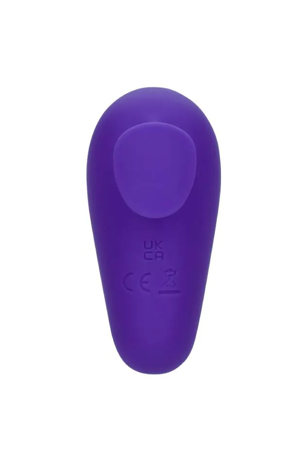 Vibrators Cal Exotics Cal Exotics Neon Vibes Kissing Clitoral Suction Vibrator Purple