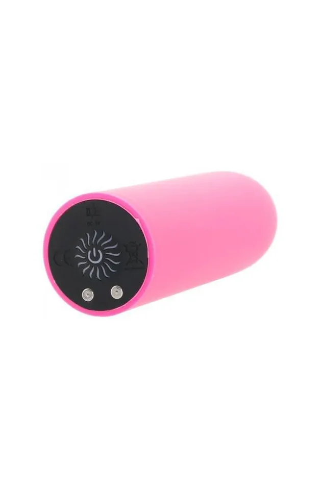 Vibrators Cousins Group Pink Pussycat Rechargeable Silicone Bullet Pink Cousins Group
