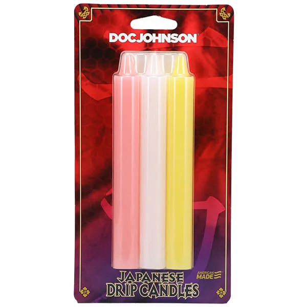 Vibrators DOC JOHNSON Doc Johnson Japanese Drip Candles Multi Coloured