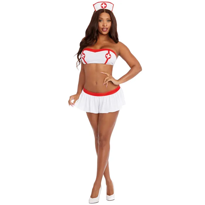 Vibrators DREAMGIRL Dreamgirl Lingerie Nurse Ivana Spanking 12227