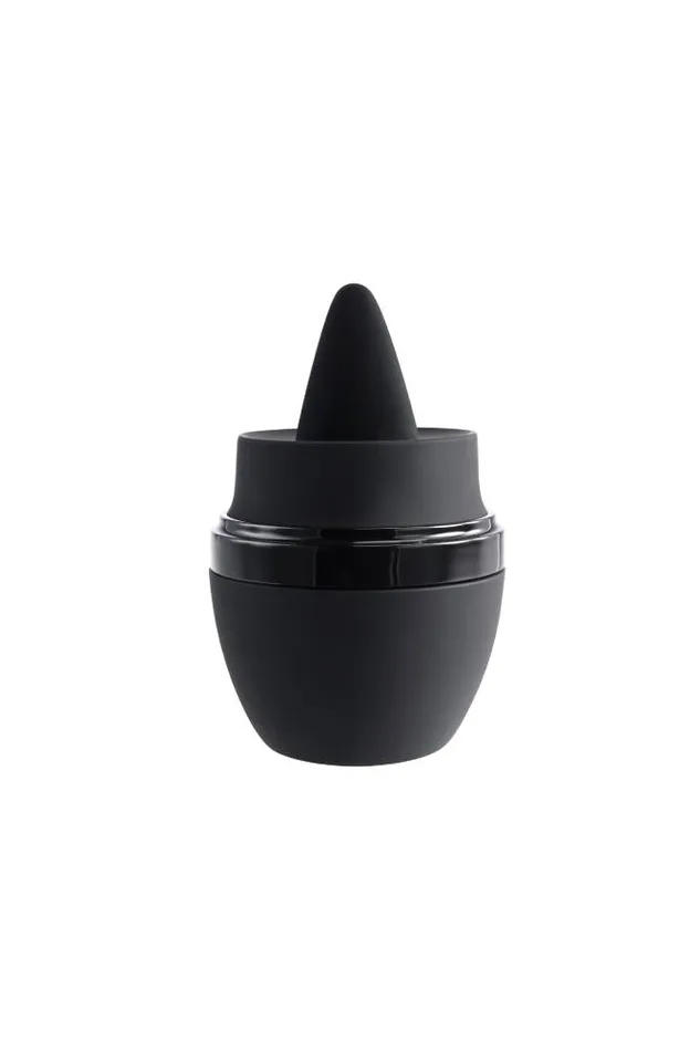 Vibrators Evolved Tongue Tied Flicking Tongue Oral Sex Simulator Black Evolved