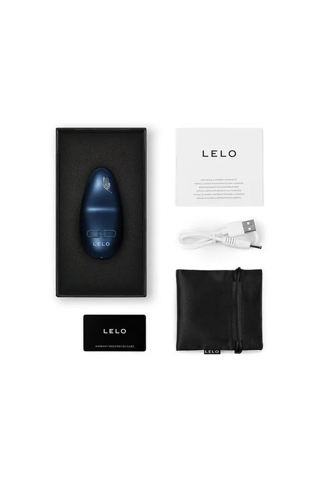 Vibrators Lelo Lelo Nea 3 Petite Personal Vibrator Blue