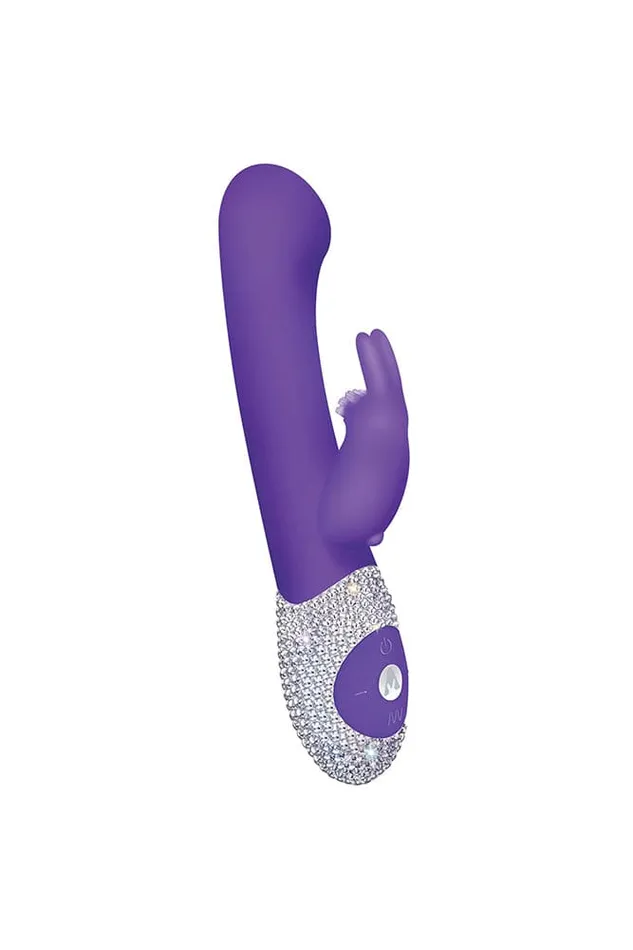 Vibrators Rabbit Company The Rabbit Company GSpot Bling Rabbit Dual Vibrator Purple Vibrators Rabbit Company The Rabbit Company GSpot Bling Rabbit Dual Vibrator Purple