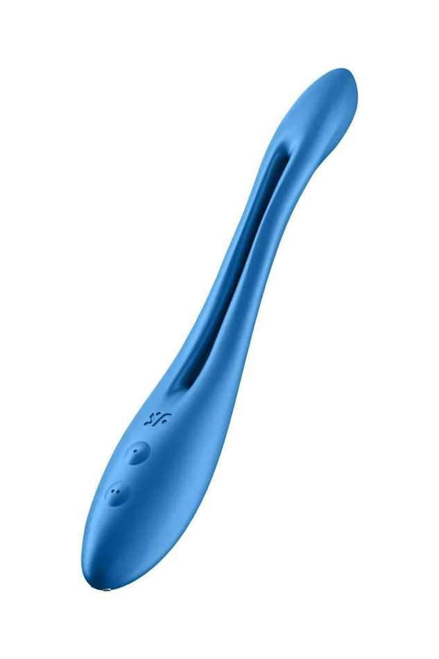 Vibrators Satisfyer Elastic Game Bendable Vibrator Blue Satisfyer
