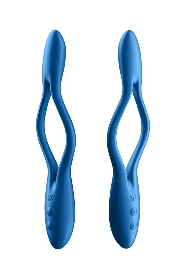 Vibrators Satisfyer Elastic Game Bendable Vibrator Blue Satisfyer