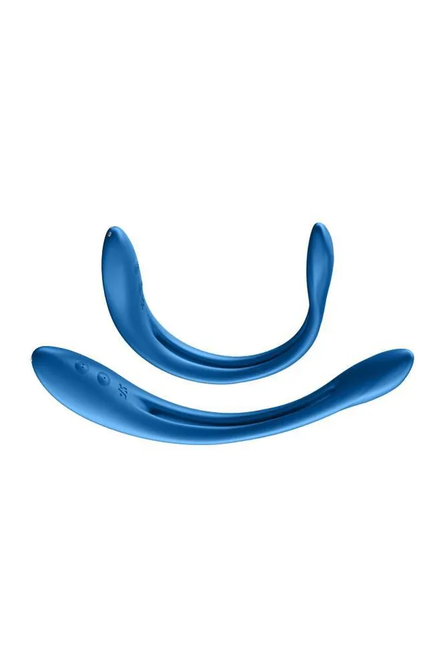 Vibrators Satisfyer Elastic Game Bendable Vibrator Blue Satisfyer