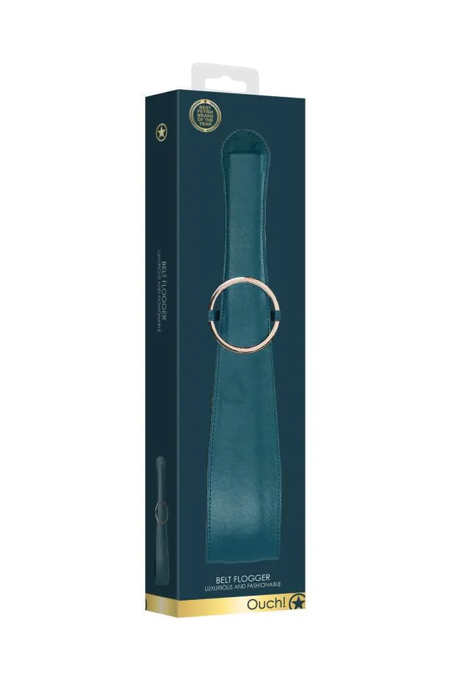 Vibrators Shots Toys Ouch by Shots Toys Halo Belt Flogger Green