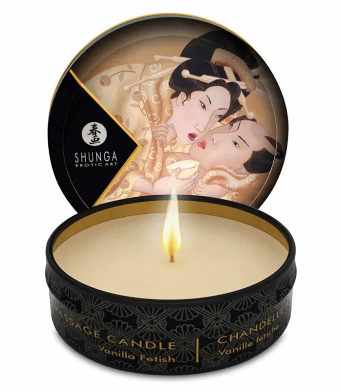 Vibrators Shunga Shunga Desire Mini Massage Candle Vanilla