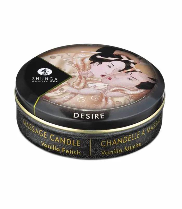 Vibrators Shunga Shunga Desire Mini Massage Candle Vanilla