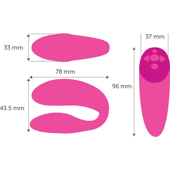 Vibrators We Vibe Chorus Teledildonic Couples Vibrator Purple We Vibe