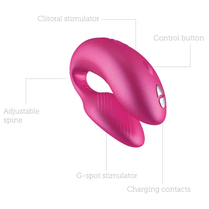 Vibrators We Vibe Chorus Teledildonic Couples Vibrator Purple We Vibe