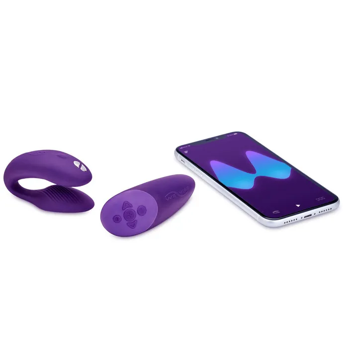 Vibrators We Vibe Chorus Teledildonic Couples Vibrator Purple We Vibe