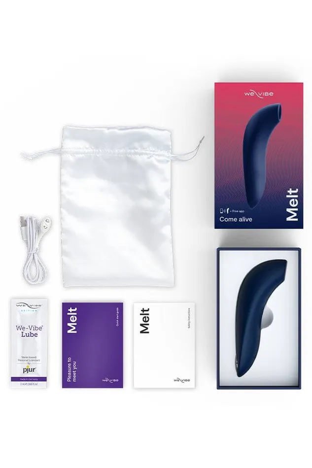 WeVibe Melt Pleasure Air Clitoral Stimulator Midnight Blue WeVibe Vibrators