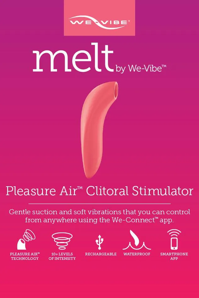 WeVibe Melt Pleasure Air Clitoral Stimulator Midnight Blue WeVibe Vibrators