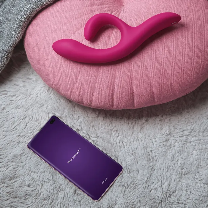 We Vibe Nova 2 Teledildonic Rabbit Vibrator Fuschia We Vibe Vibrators