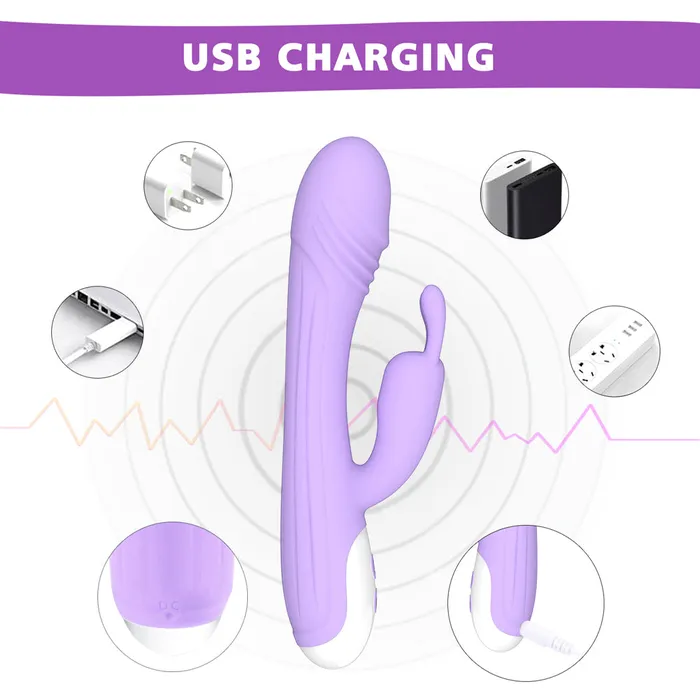 Winyi Winyi Arya Rabbit Vibrator Purple Vibrators