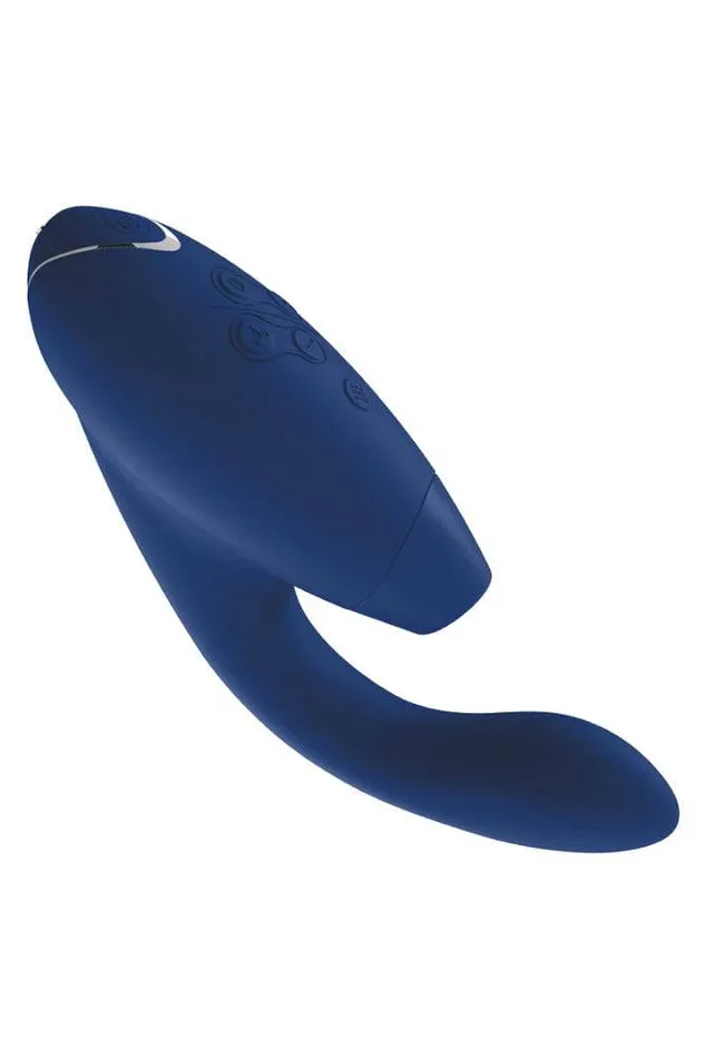 Womanizer Female Sex Toys Womanizer Duo Dual Stimulation Vibrator Blueberry