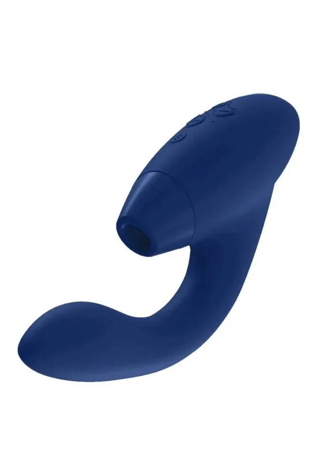 Womanizer Female Sex Toys Womanizer Duo Dual Stimulation Vibrator Blueberry